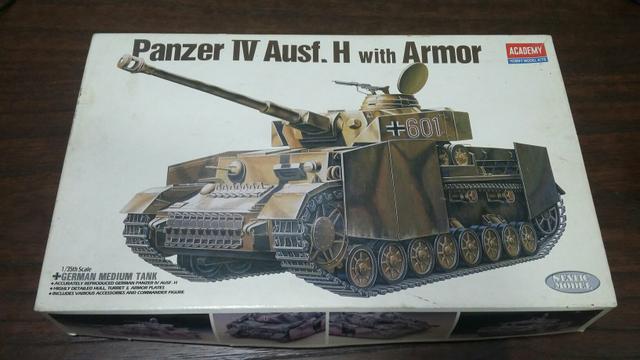 Kit plastimodelismo tanque panzer IV Ausf. H