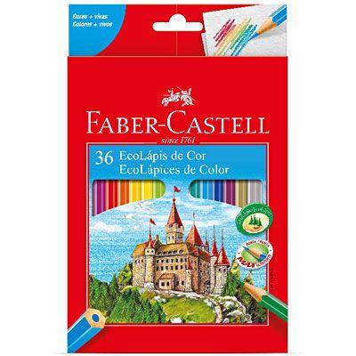 Lapis de cor Faber Castell c/ 36 cores