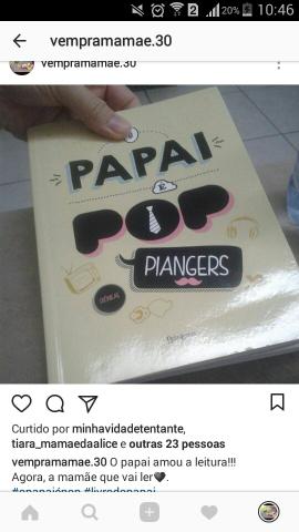 Livro: O papai é pop "Piangers"