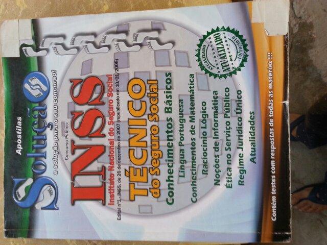 Livro concurdo inss