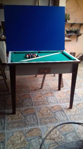 Mesa de Sinuca com Tampão