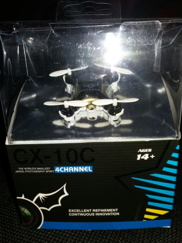 Muni drone zerado na caixa