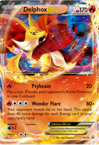 Pokémon Card Delphox EX