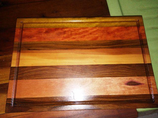 Tabua De Carnes E Frios Madeira Demolição