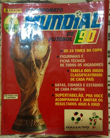 Album De Figurinhas Da Copa 90 / Completo