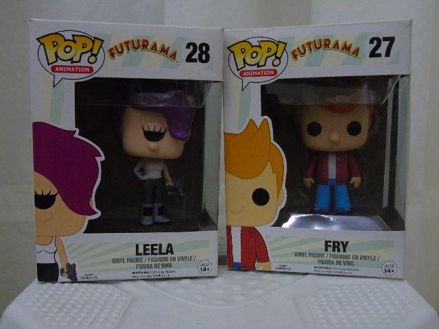 Funkos Futurama - Fry e Leela