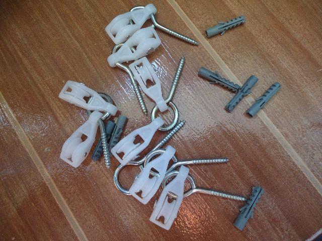 Kit de parafusos para secadora de teto