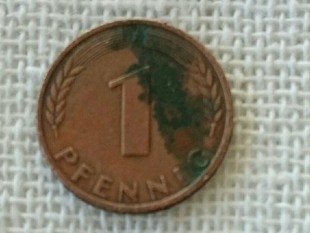 Moeda de 1 pennic Alemanha 