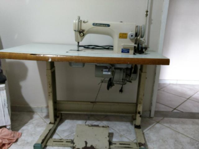 Máquina de costura lanmax reta industrial