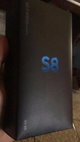 Samsung Galaxy S8 64GB Preto - Novo c/ Nota fiscal