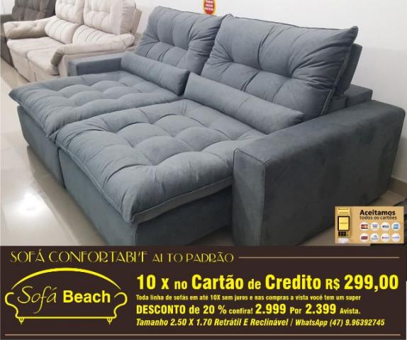 Sofá Confortable Alto Padrão Luxo