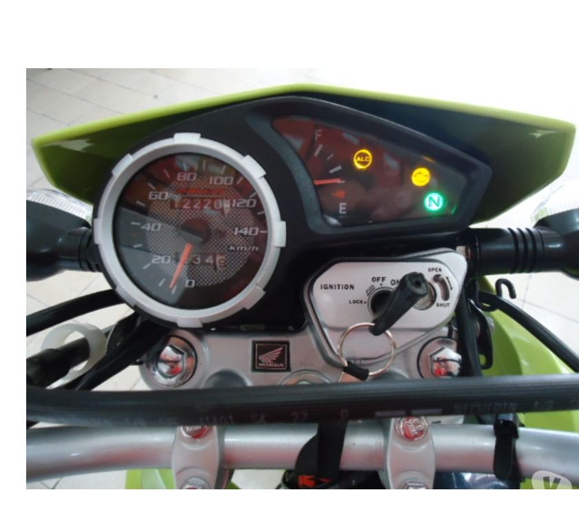 moto honda 150cc verde
