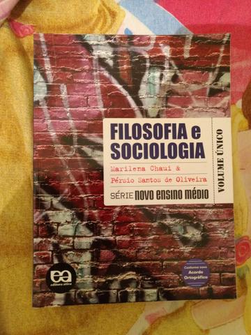 Livro Filosofia e Sociologia, Volume único