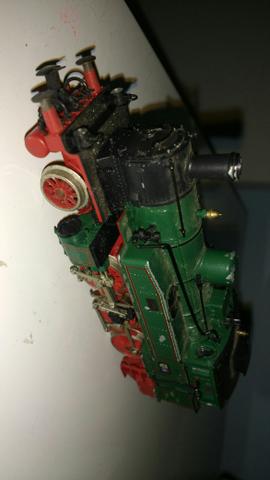 Locomotiva. controlador de velocidade