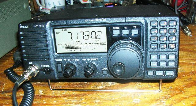Radio amador hf icom ic 718
