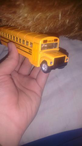 Raridade miniatura de ônibus escolar