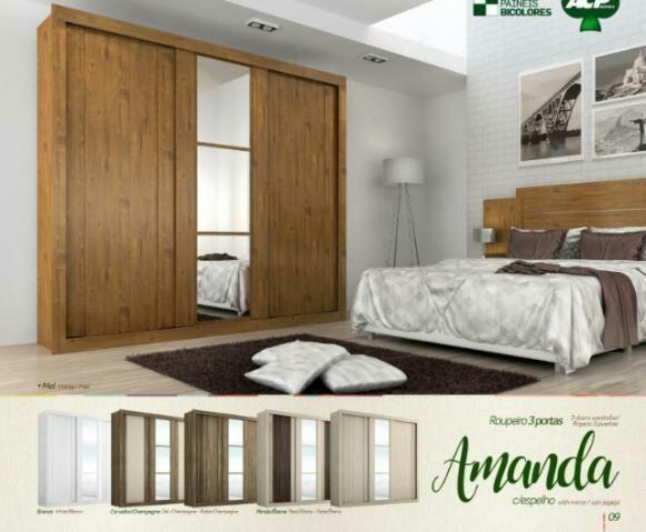 Roupeiro Amanda 3 pts de correr