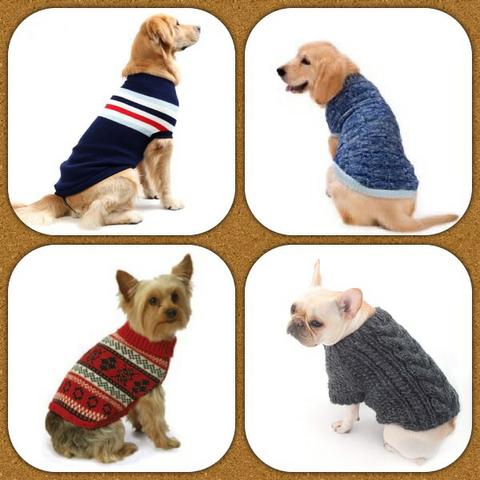 Roupinhas em soft e lã para cães e gatos
