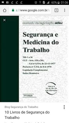 Segurança e medicina do trabalho