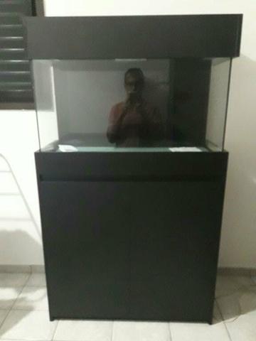 Aquário 6mm 108 Litros 80x30x45 - Ocean Glass Aquários