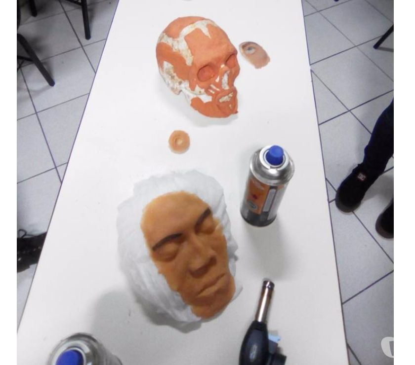 Curso de Necromaquiagem Integrado com Reconstrução Facial