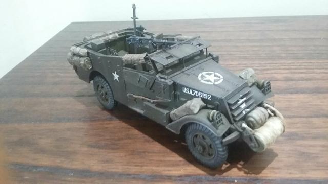 Kit plastimodelismo Blindado M3 Scout Car, 2 guerra