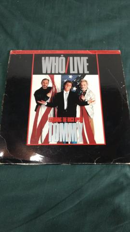 Laser Disc Tommy - Who/Live