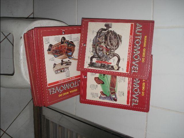 Manual Globo do Automóvel- 12 livros coleção completa