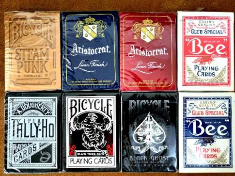 Baralhos Poker/mágica/cardistry -ellusionist/theory11/uspcc