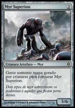 Deck Tribal magic the Gathering myr artefatos