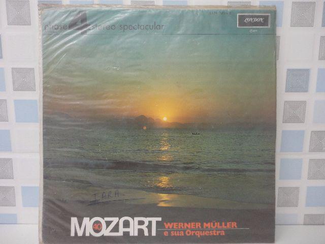 Disco de vinil Mozart Raridade Werner Muller e sua Orquestra