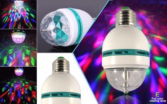 Fv-Lampada Led Full Color Rotating Led Colorido