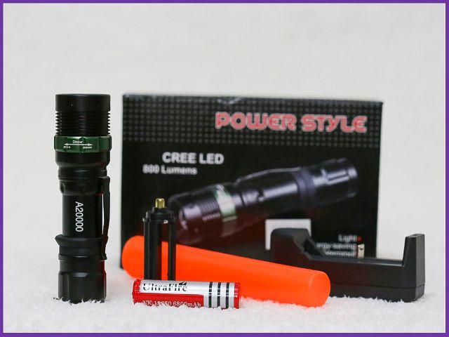 Lanterna Tática De Led Longa Distância