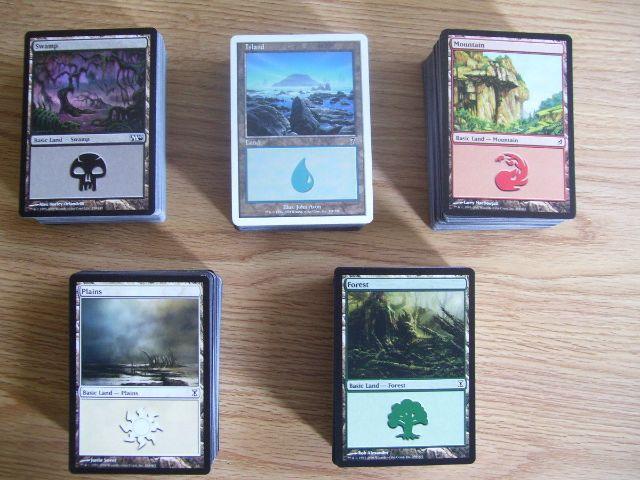 Magic the gathering terrenos basicos