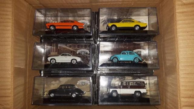 Miniaturas de Carros Inesquecíveis do Brasil 1/43