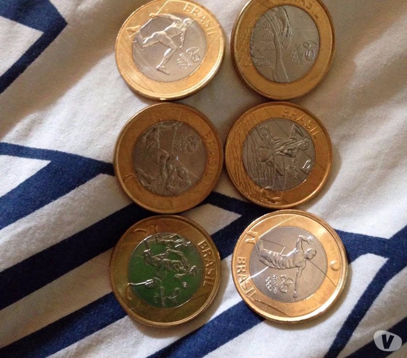 Moedas das Olimpíadas RIO 