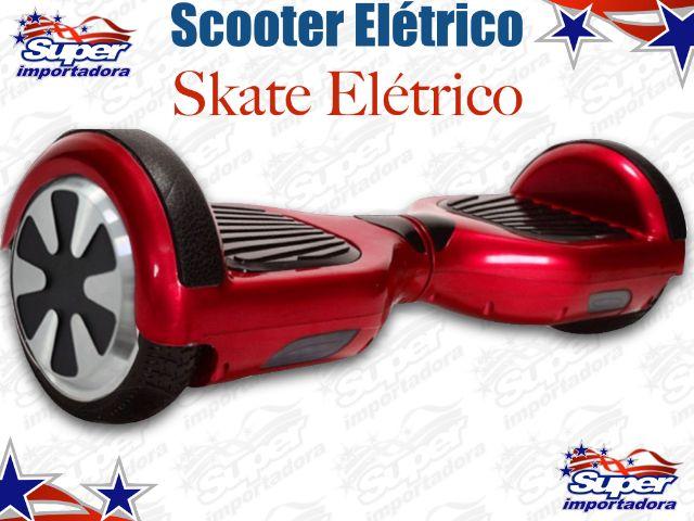 Skate Elétrico Hoverboard Scooter Melhor Marca Novo Com