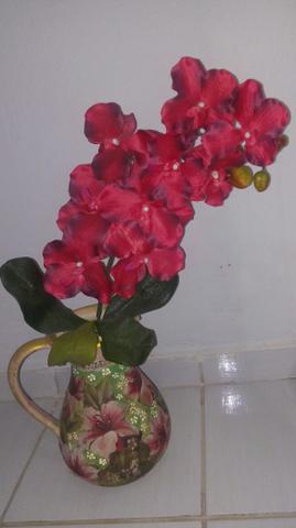 Vaso de orquídeas.