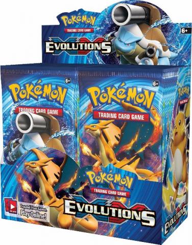 Booster Box Com 36 Packs Evolutions Pokemon - Inglês
