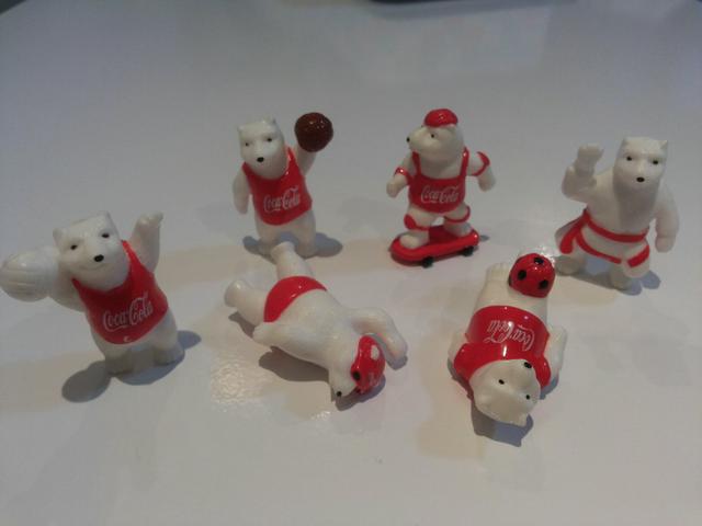 Coleção de ursinhos Coca- Cola