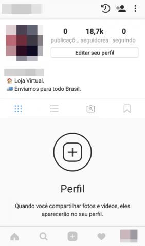 Conta Instagram