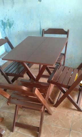 Fabricamos mesas e cadeiras