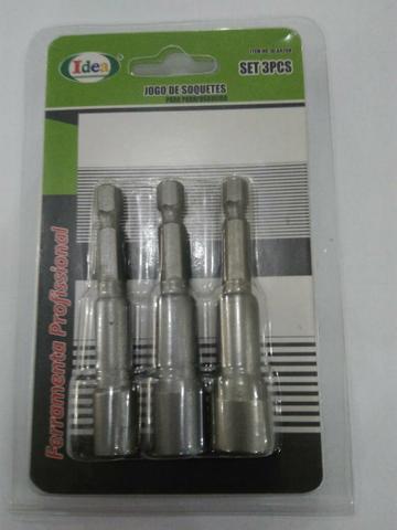 Jogo de Soquetes para Parafusadeira