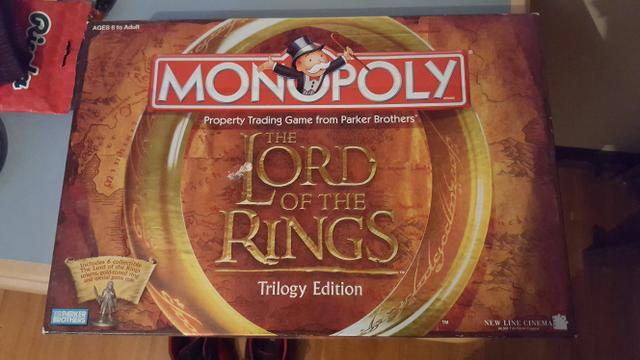 Monopoly Lord of the rings