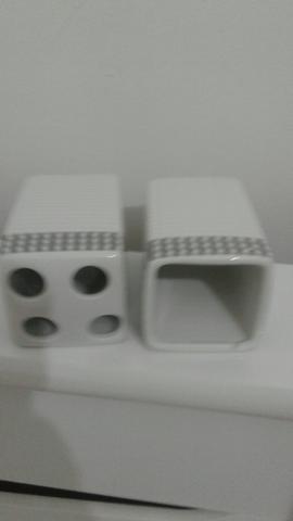 Porta Canetas de cerâmica