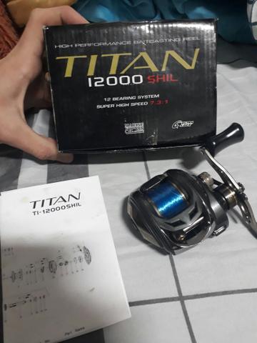 Carretilha pesca titan 