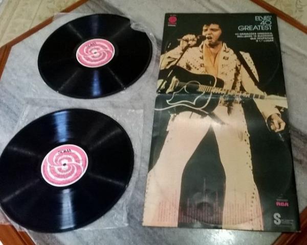 Disco vinil - Elvis - Album duplo - de 