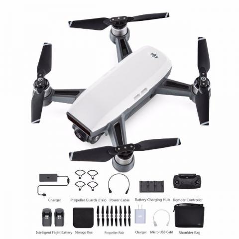 Dji Spark Fly More Combo Inteligente E Portatil Drone