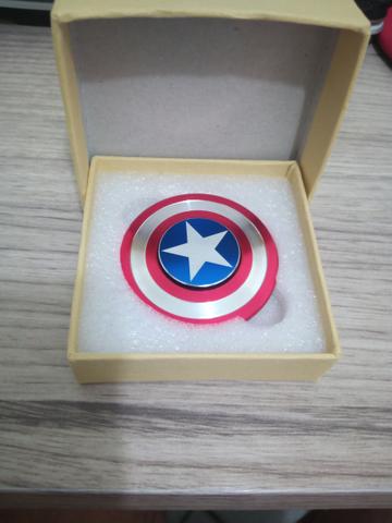 Hand Spinner - Capitão América - Metal