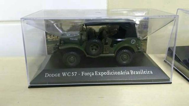 Miniatura do Jeep Força Expedicionaria Brasileira